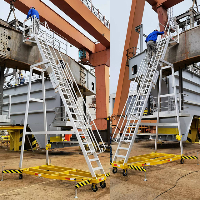 手摇升降登高梯